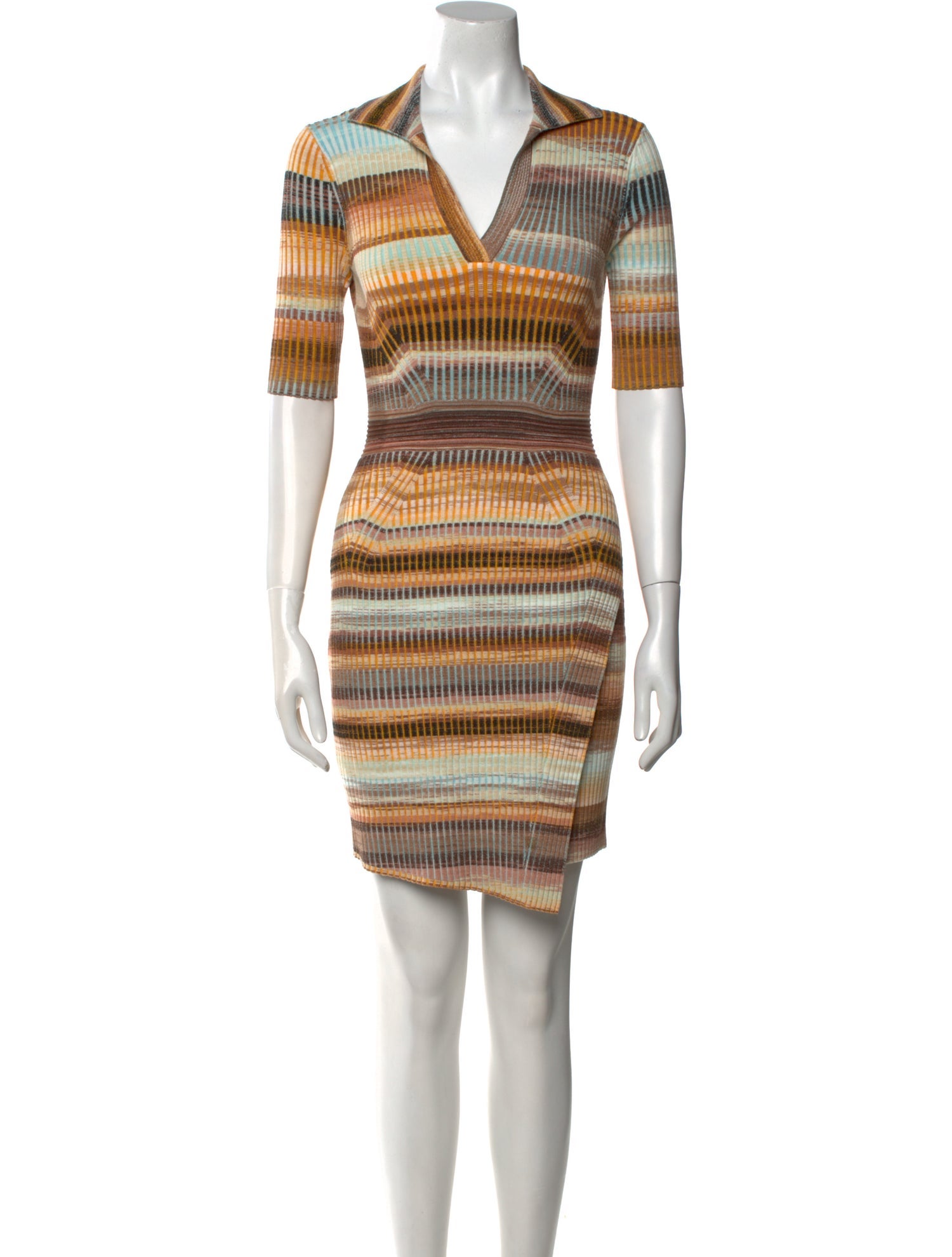 Simkhai Striped Mini Dress