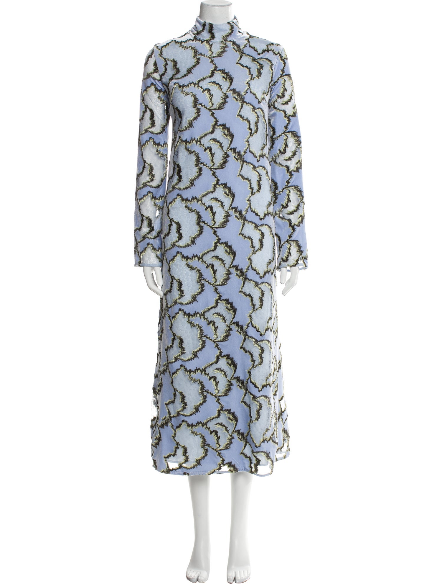 Simkhai Printed Long Dress w/ Tags