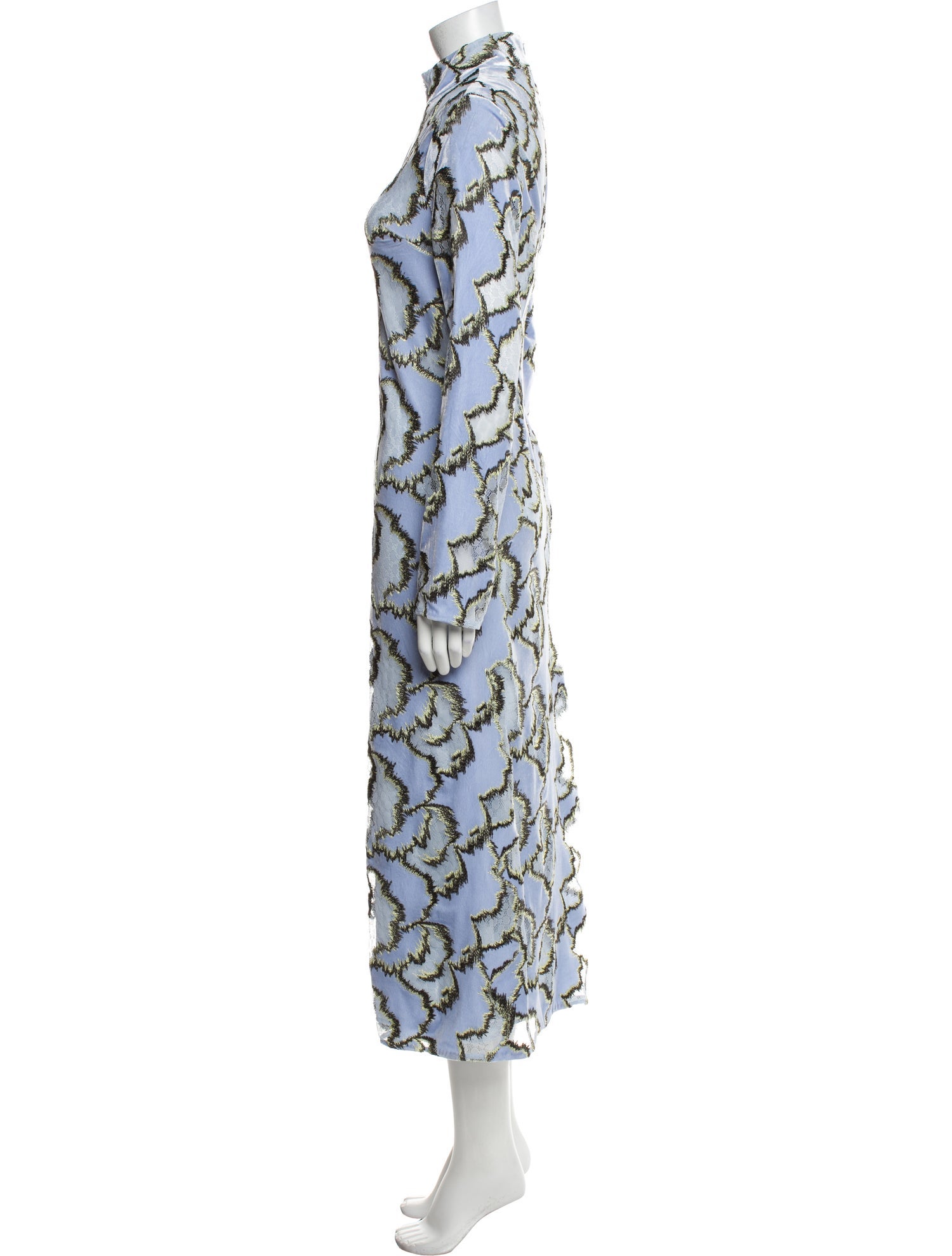 Simkhai Printed Long Dress w/ Tags