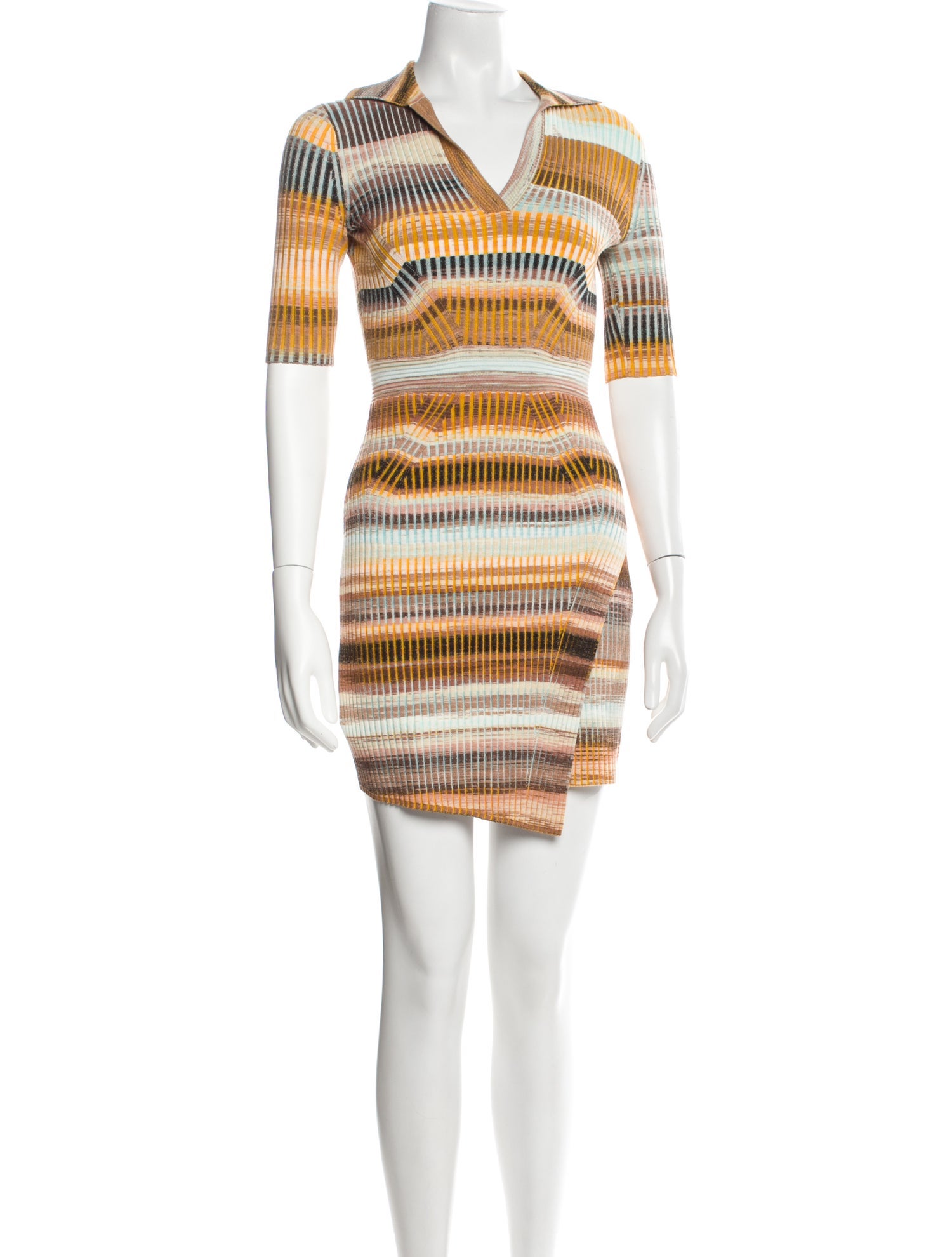 Simkhai Striped Mini Dress