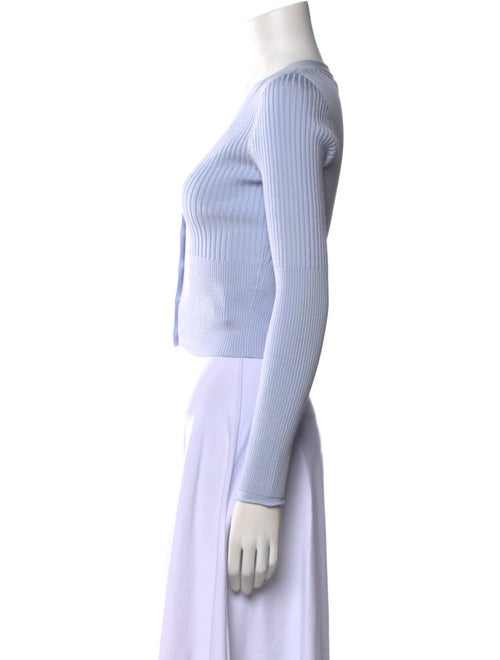 Simkhai V-Neck Long Sleeve Crop Top