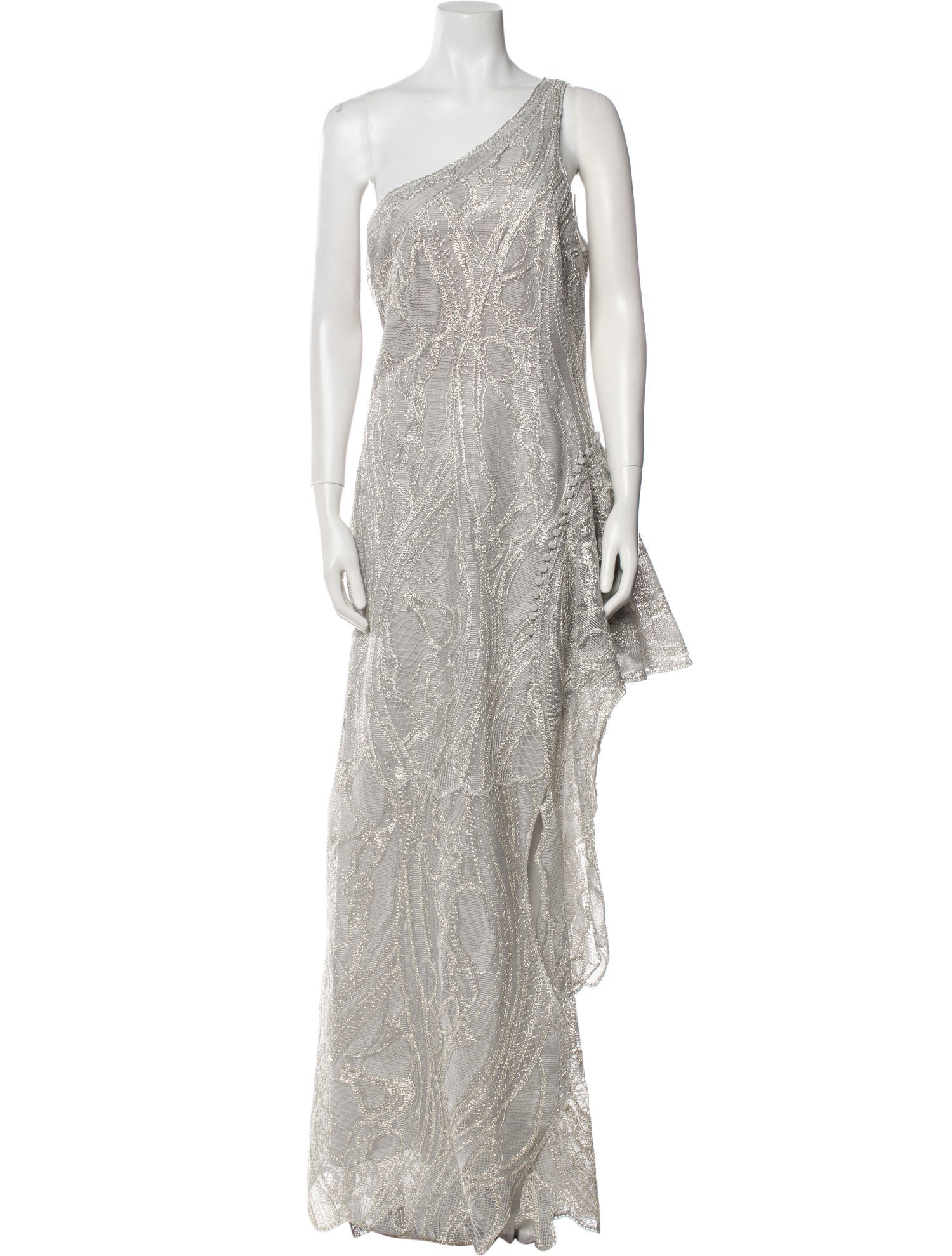 Simkhai One-Shoulder Long Dress