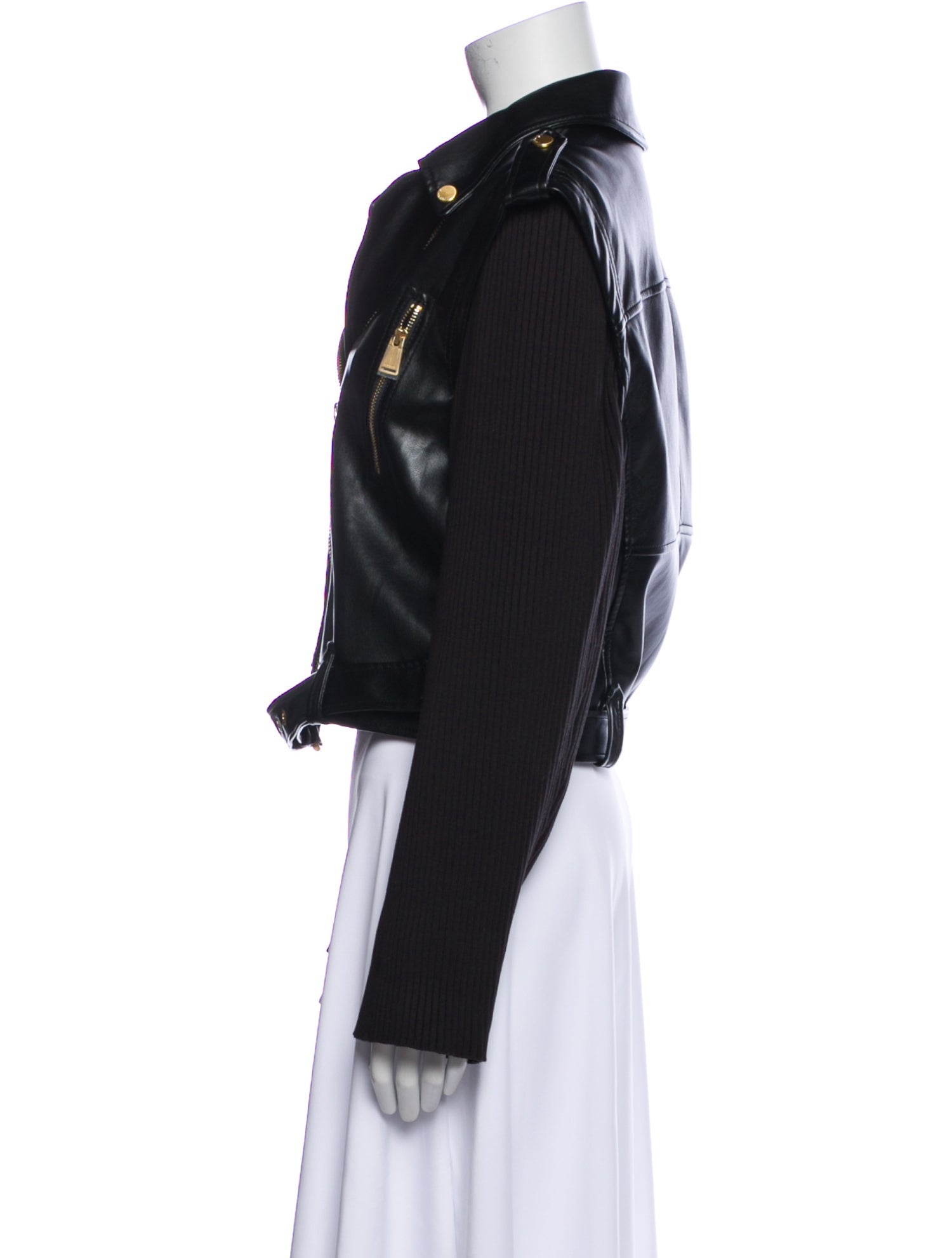 Simkhai Faux Leather Biker Jacket