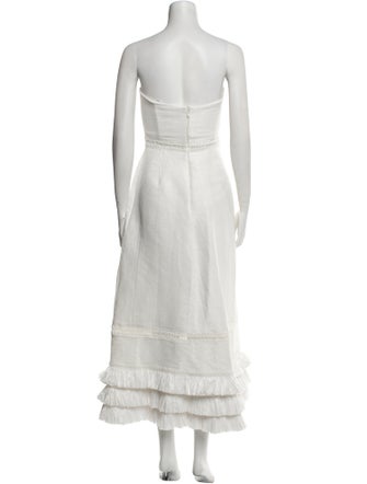 Simkhai Strapless Midi Length Dress