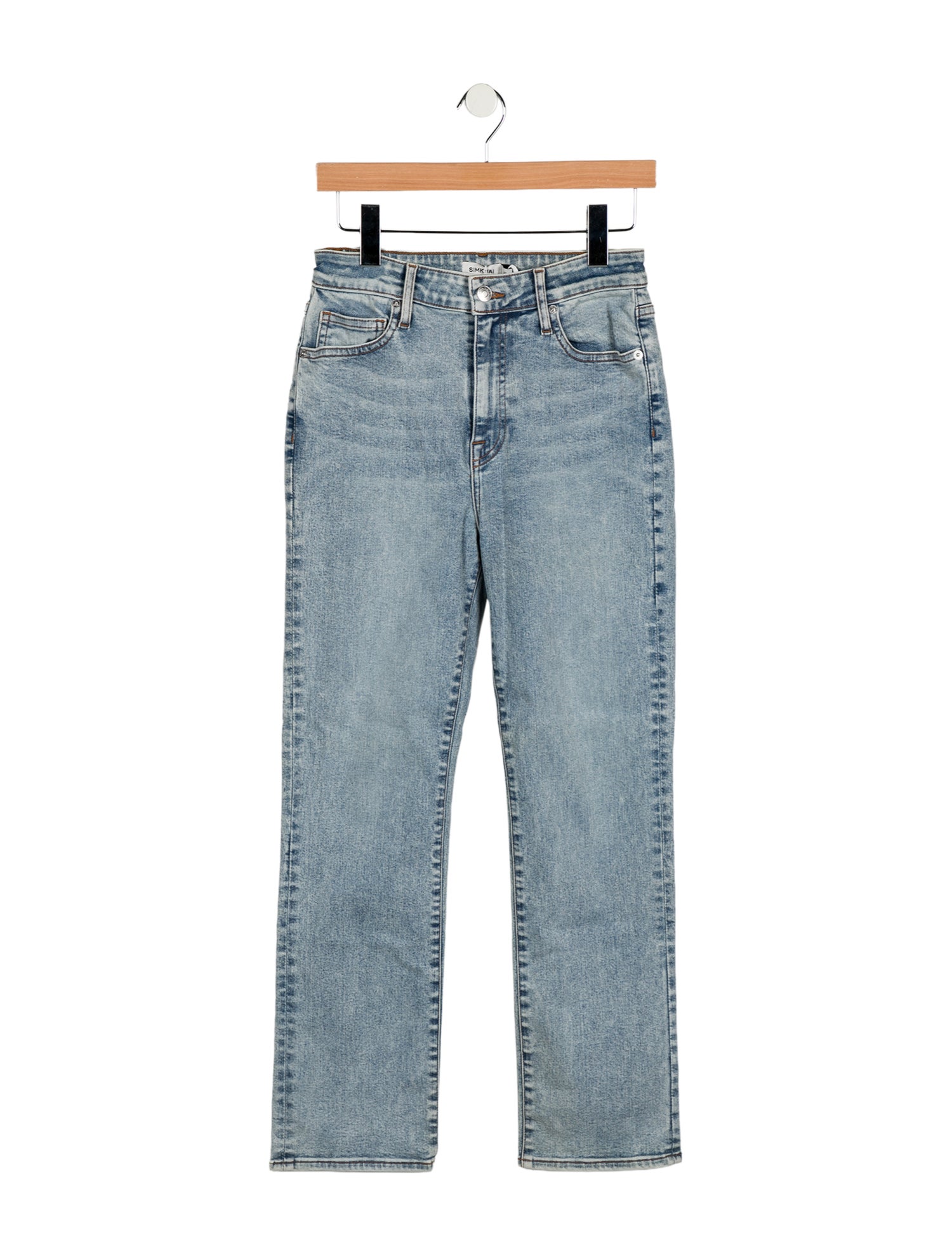Simkhai High-Rise Straight Leg Jeans w/ Tags