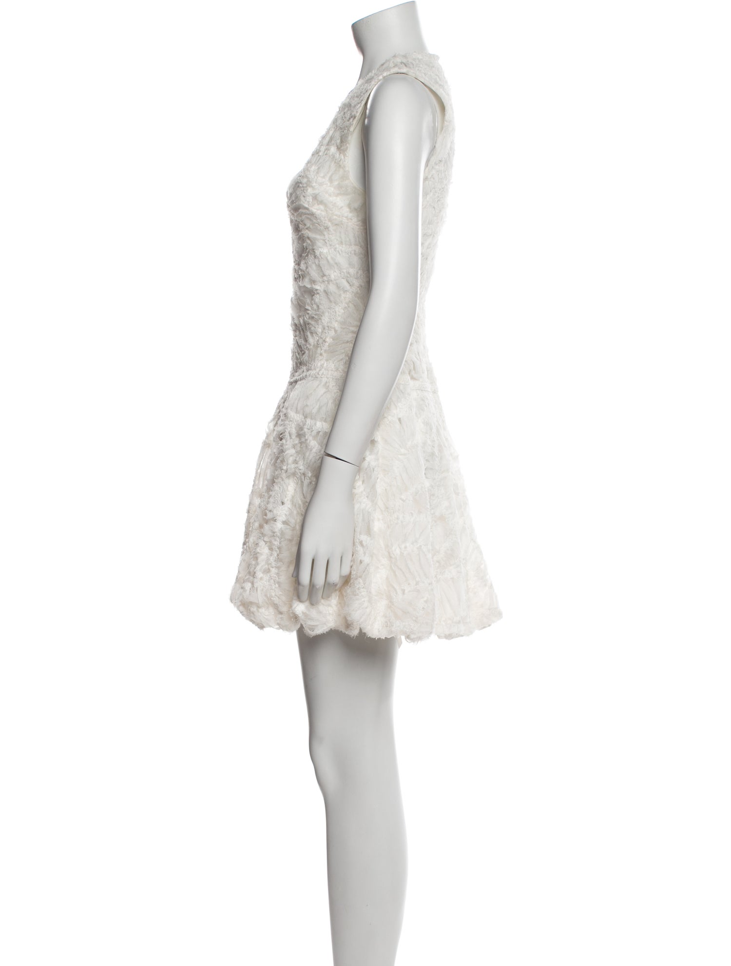 Simkhai Crew Neck Mini Dress