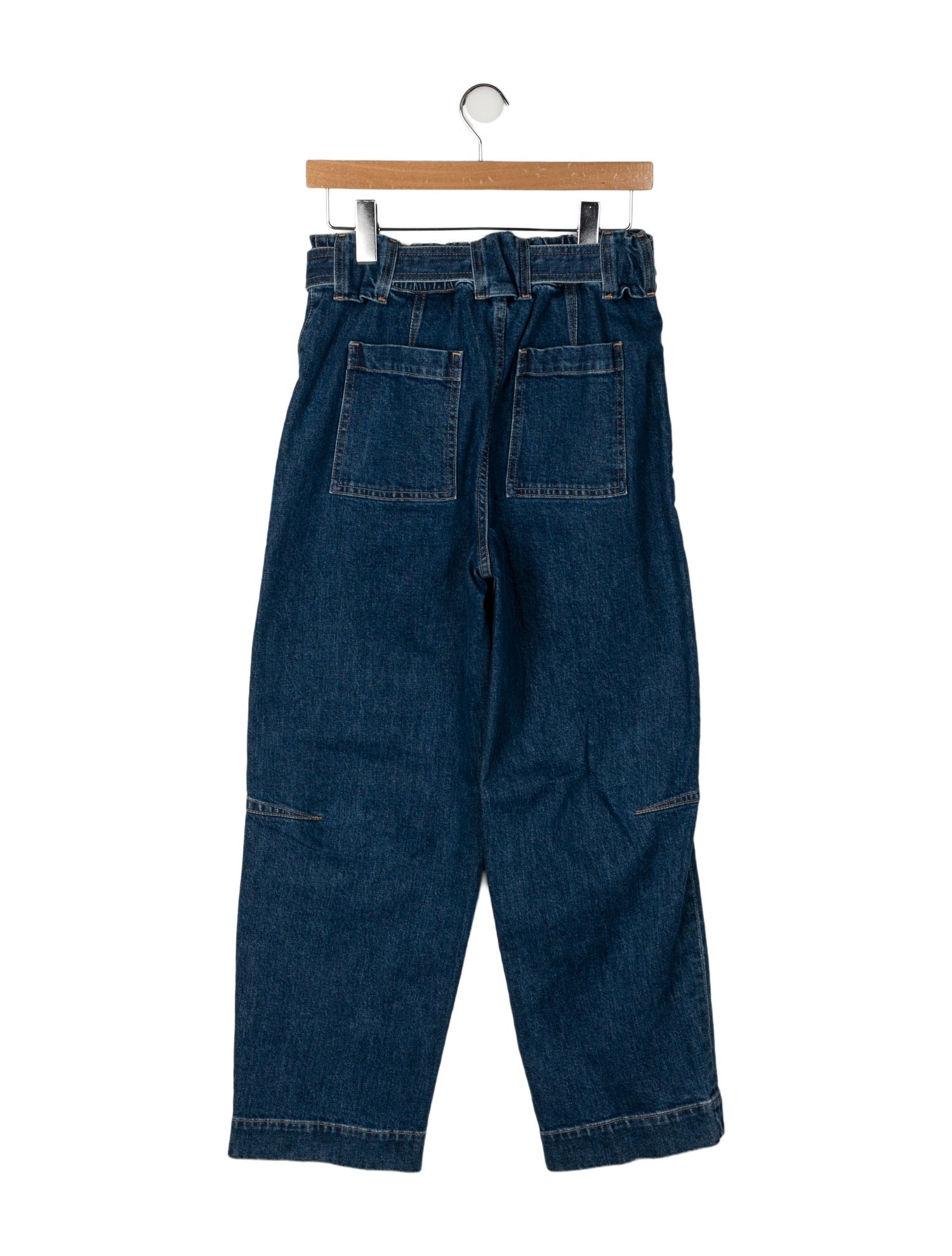 Simkhai High-Rise Straight Leg Jeans