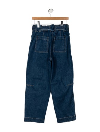 Simkhai High-Rise Straight Leg Jeans