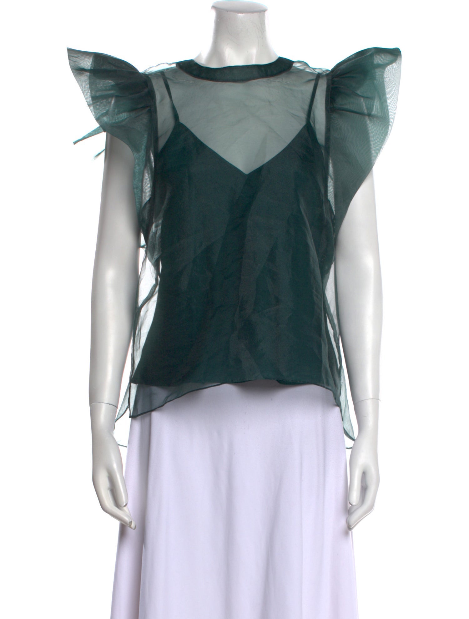 Simkhai Bateau Neckline Short Sleeve Top w/ Tags