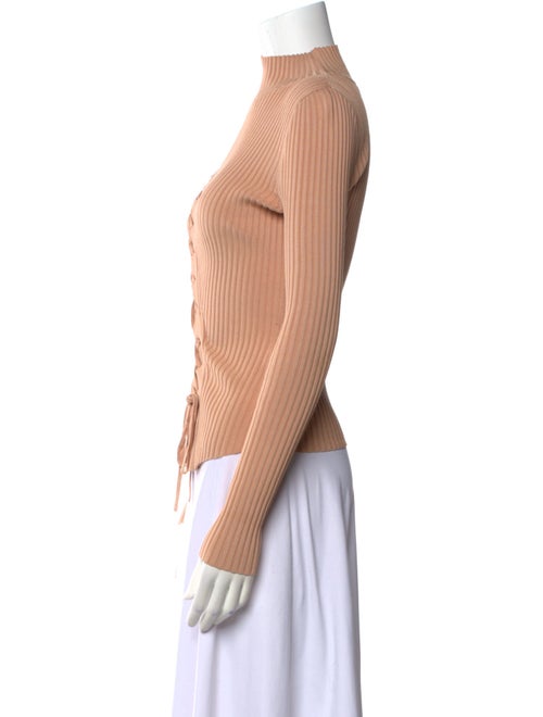 Jonathan Simkhai Mock Neck Long Sleeve Top