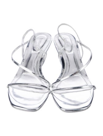 Simkhai Leather Slingback Sandals