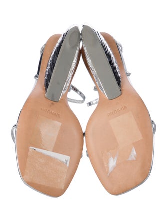 Simkhai Leather Slingback Sandals