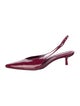 Simkhai Patent Leather Slingback Pumps