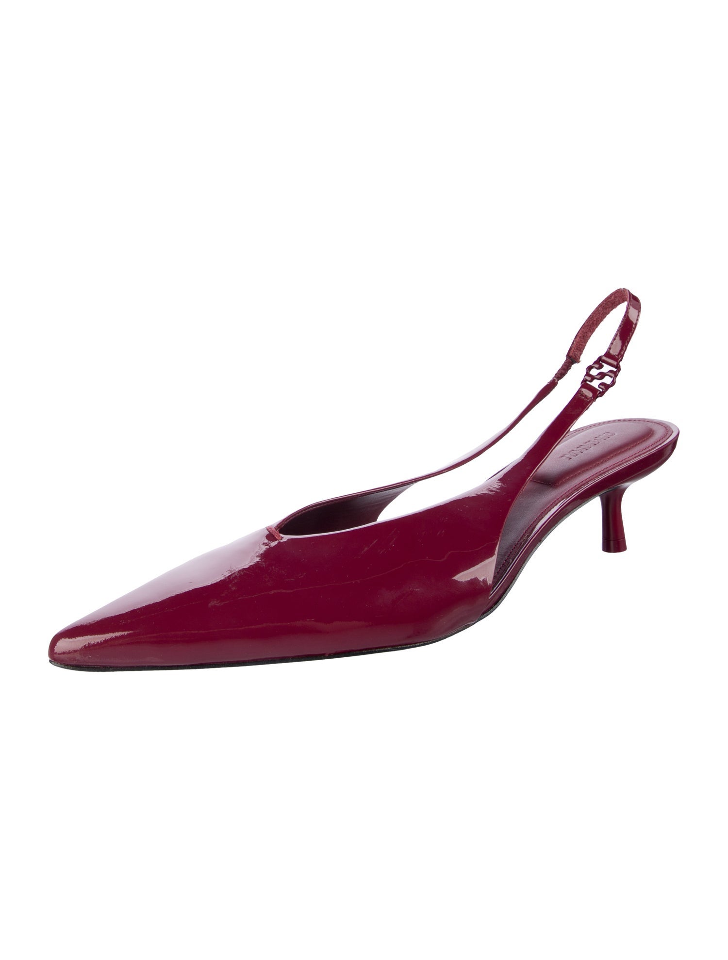 Simkhai Patent Leather Slingback Pumps