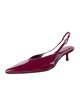 Simkhai Patent Leather Slingback Pumps