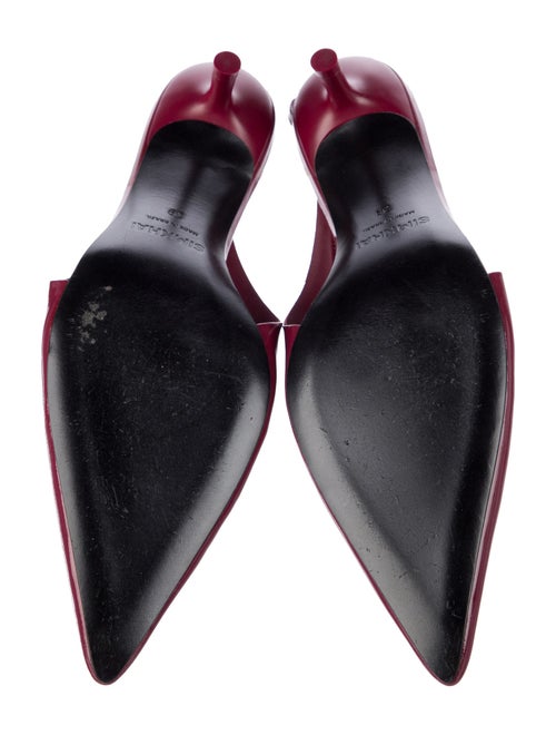 Simkhai Patent Leather Slingback Pumps
