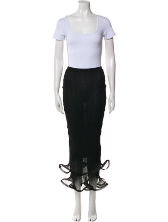 Simkhai Ruffle Embellishment Skirt Set