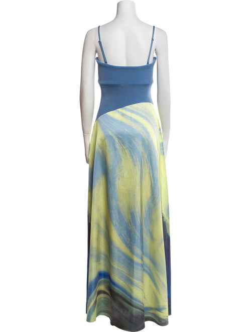 Simkhai Printed Long Dress