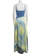 Simkhai Printed Long Dress