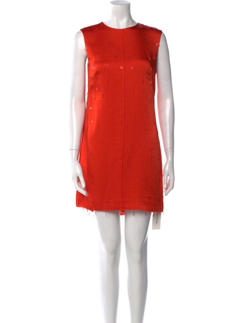 Simkhai Crew Neck Mini Dress