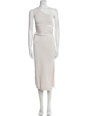 Simkhai One-Shoulder Midi Length Dress