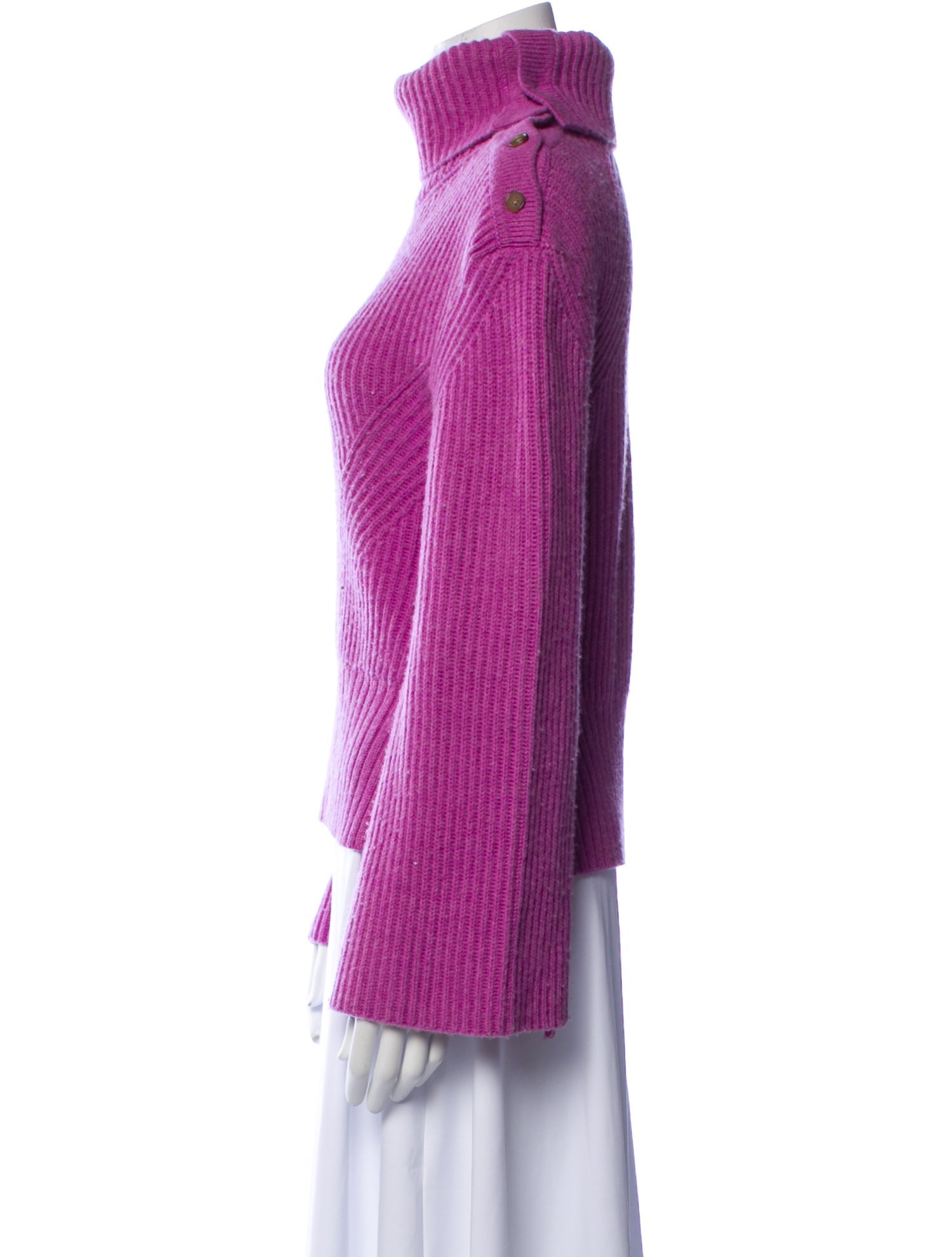 Simkhai Virgin Wool Turtleneck Sweater
