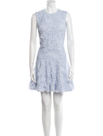 Simkhai Lace Pattern Mini Dress
