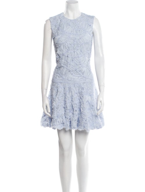 Simkhai Lace Pattern Mini Dress