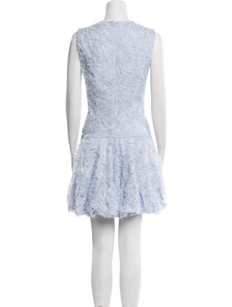 Simkhai Lace Pattern Mini Dress