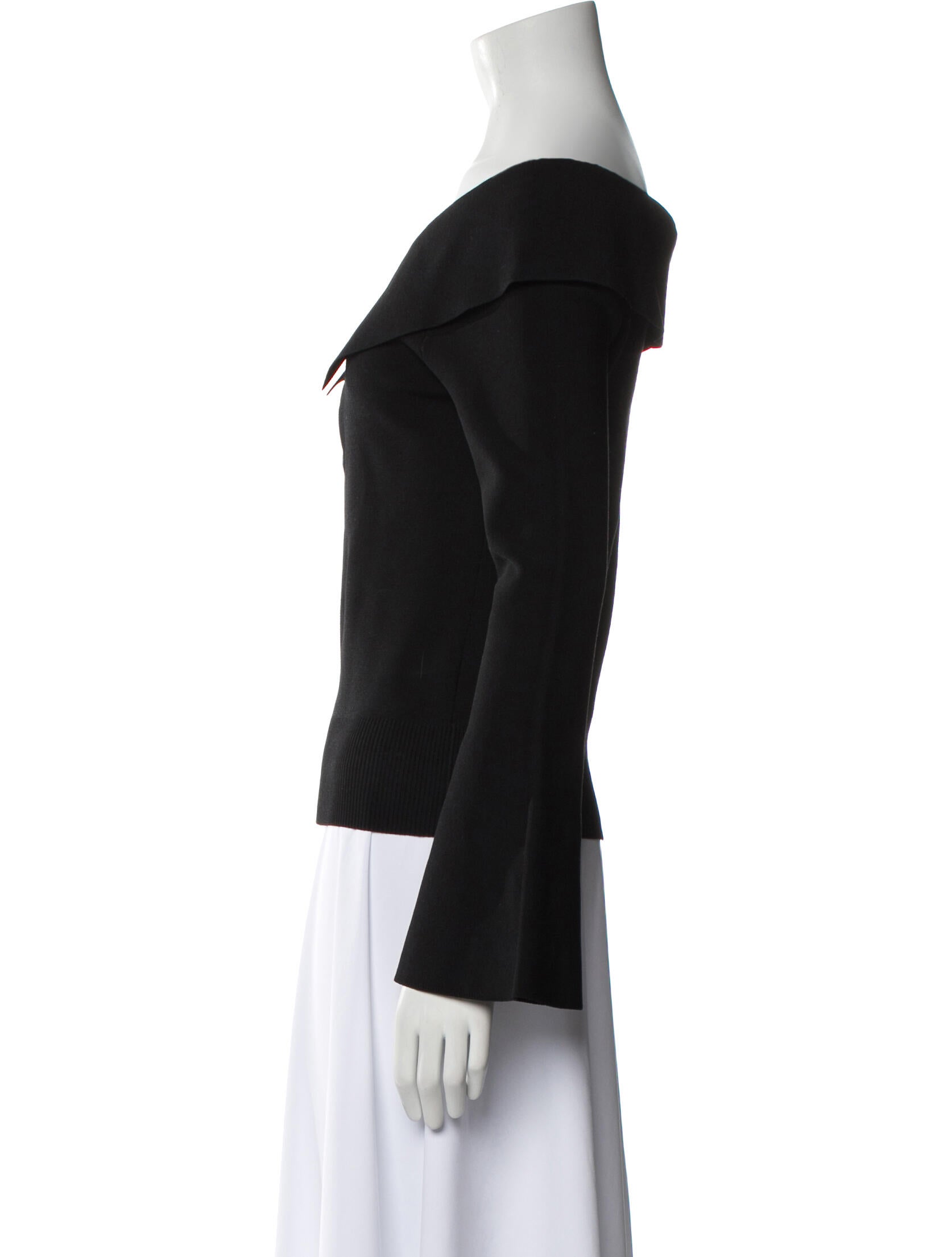 Simkhai Off-The-Shoulder Three-Quarter Sleeve Top