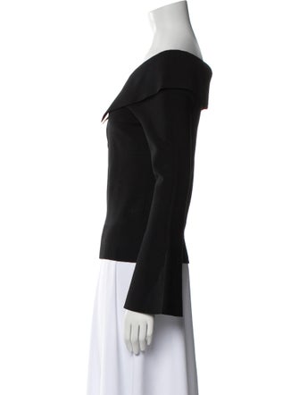 Simkhai Off-The-Shoulder Three-Quarter Sleeve Top