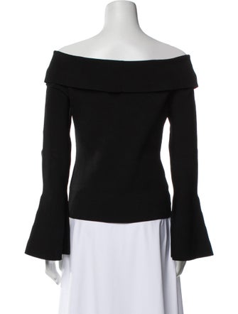 Simkhai Off-The-Shoulder Three-Quarter Sleeve Top
