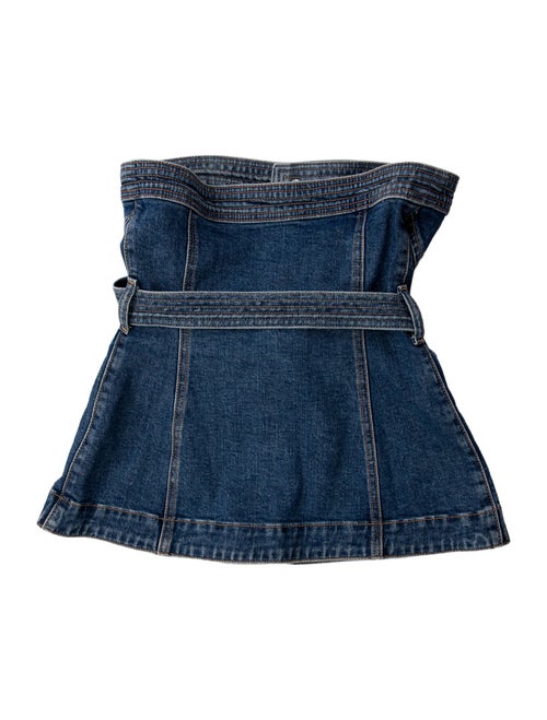 Simkhai Strapless Crop Top