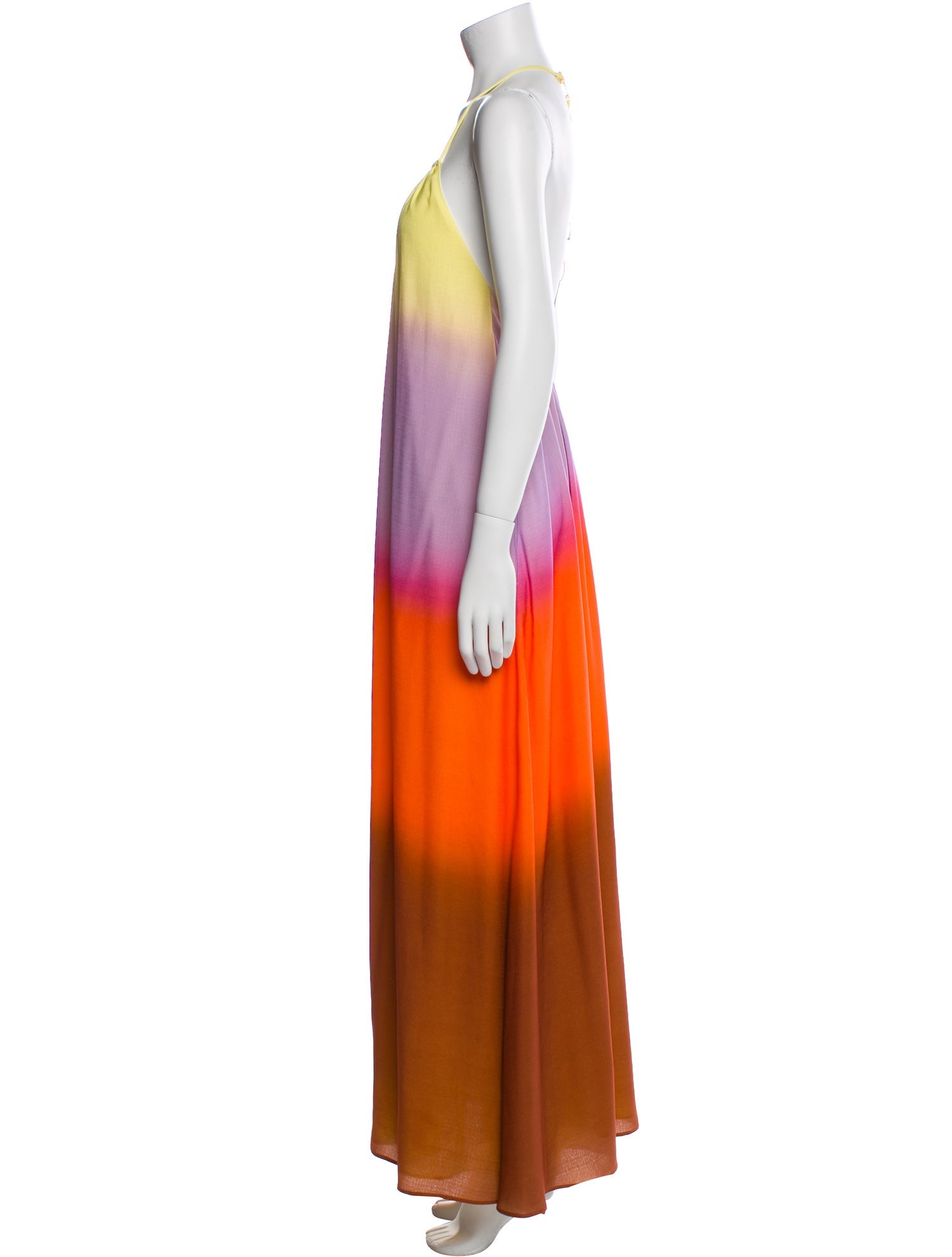 Simkhai Striped Long Dress