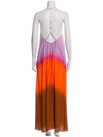 Simkhai Striped Long Dress