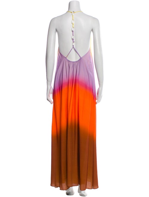 Simkhai Striped Long Dress