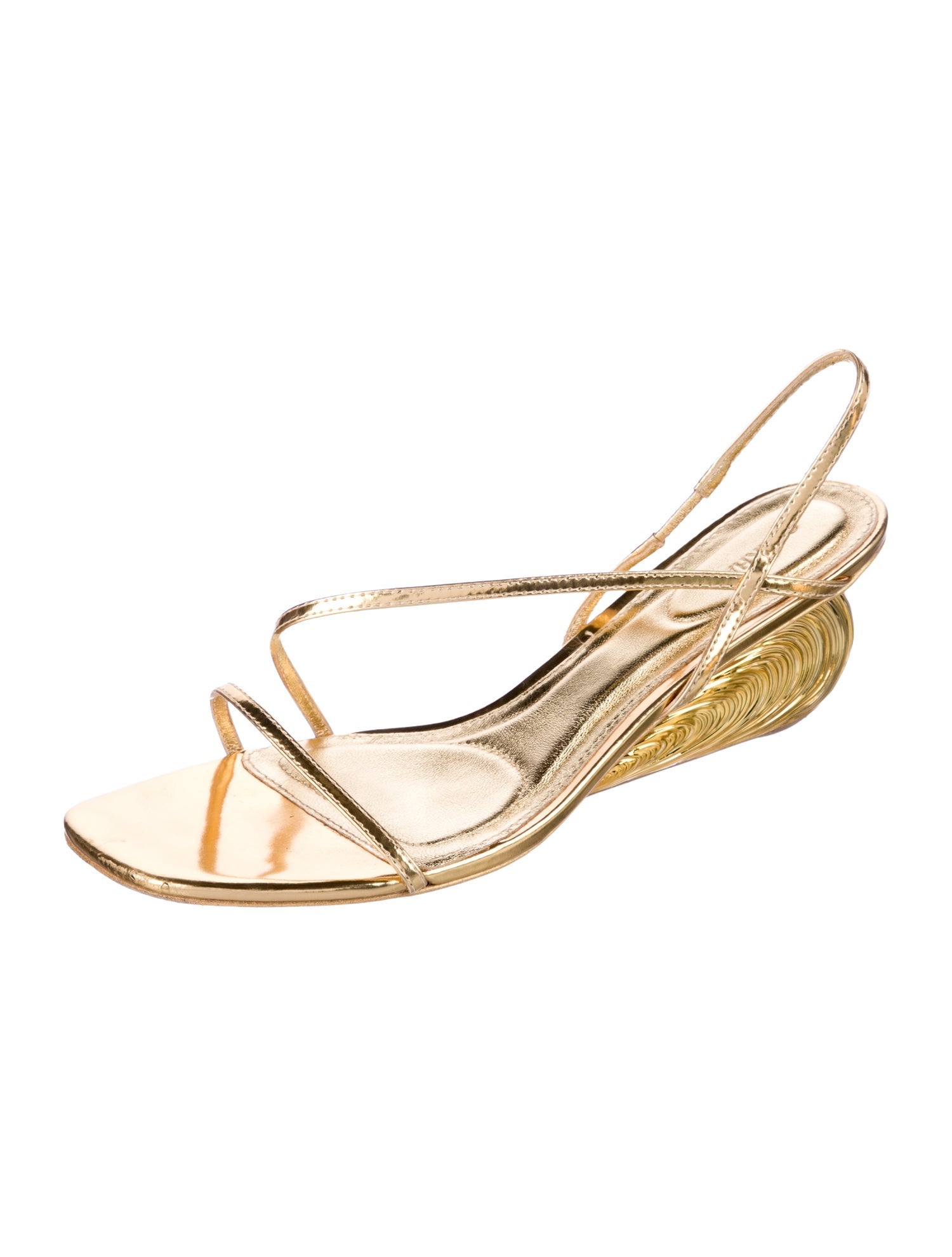 Simkhai Leather Slingback Sandals