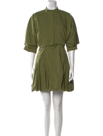 Simkhai Mock Neck Mini Dress