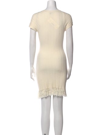 Simkhai Crew Neck Mini Dress