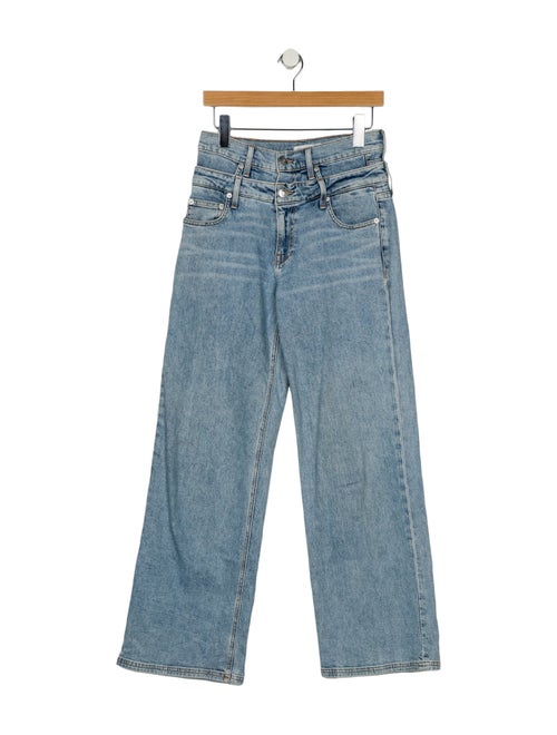 Simkhai High-Rise Wide Leg Jeans