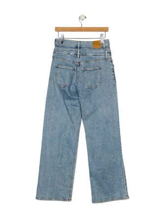 Simkhai High-Rise Wide Leg Jeans