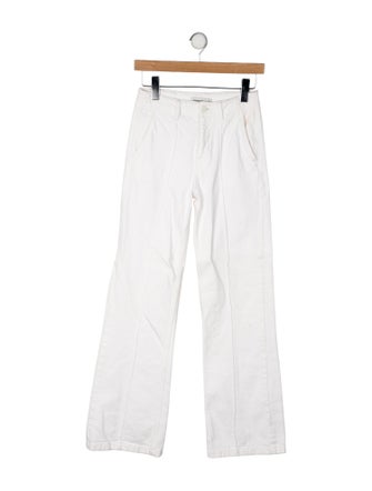 Simkhai Mid-Rise Wide Leg Jeans