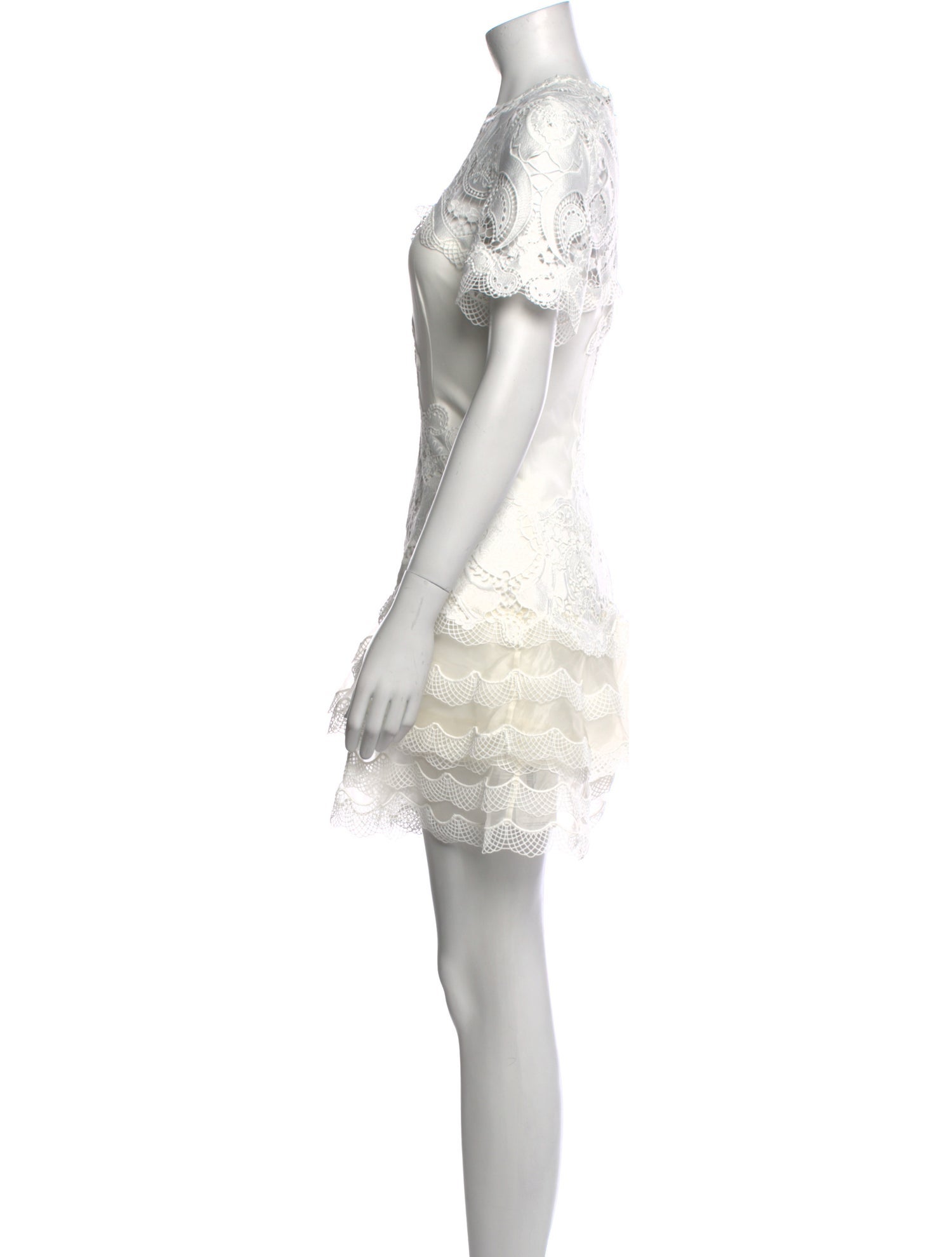 Simkhai Lace Pattern Mini Dress w/ Tags