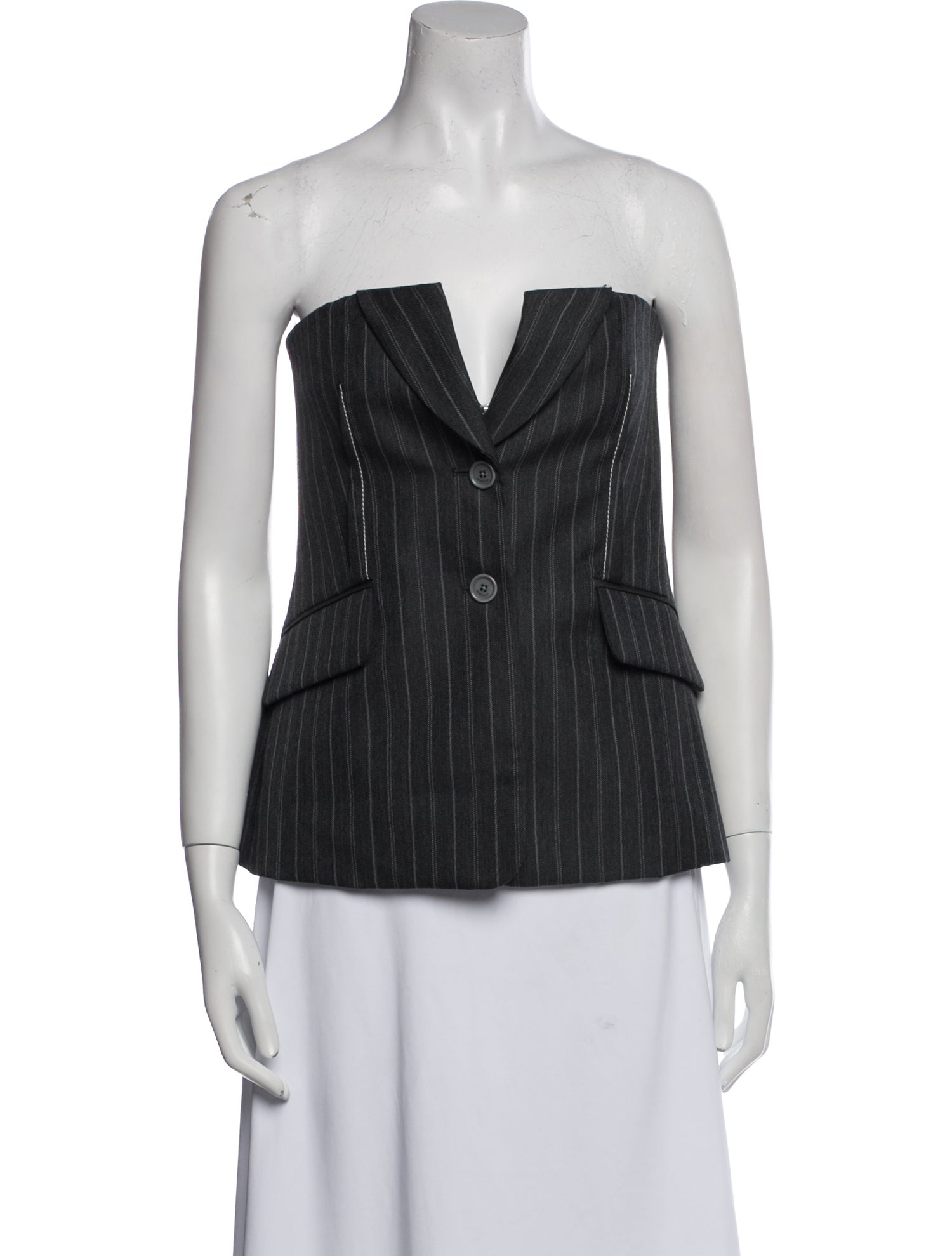 Simkhai Wool Strapless Top w/ Tags