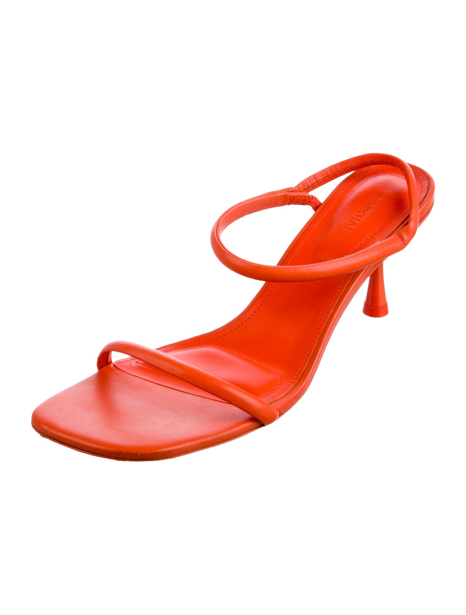 Simkhai Leather Slingback Sandals