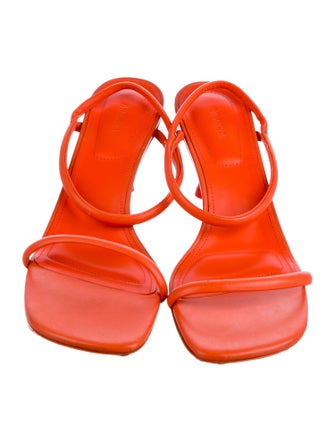 Simkhai Leather Slingback Sandals