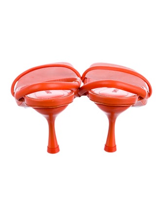 Simkhai Leather Slingback Sandals