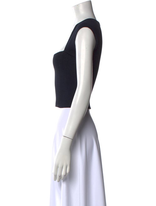 Simkhai Square Neckline Sleeveless Crop Top