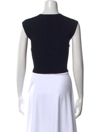 Simkhai Square Neckline Sleeveless Crop Top