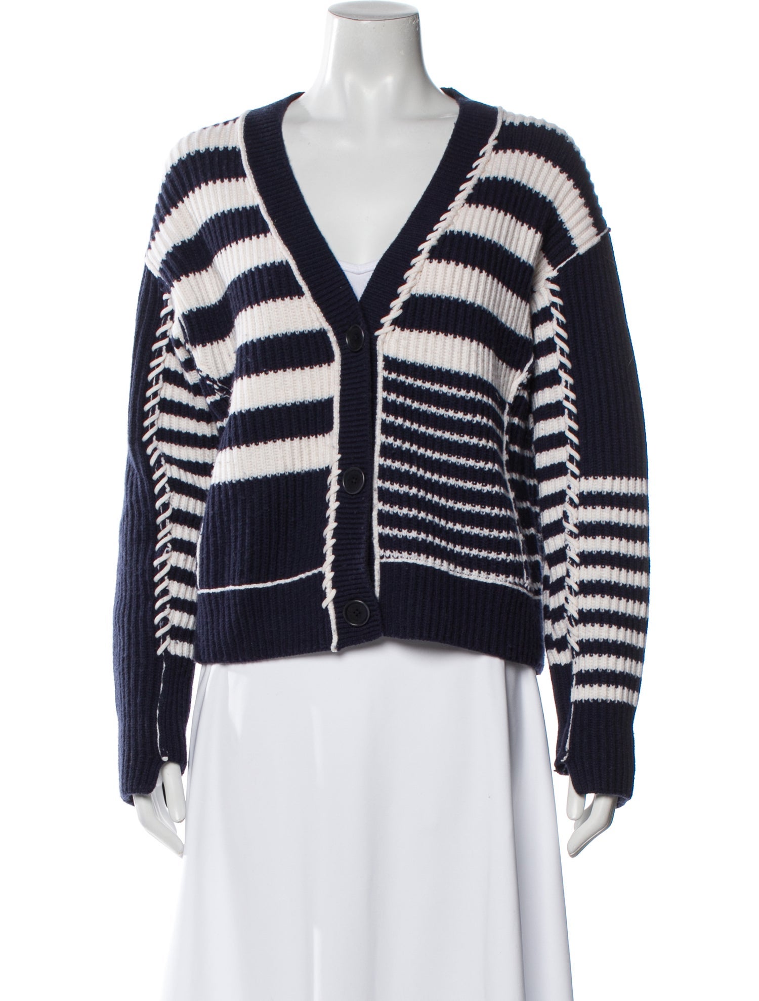 Simkhai Wool Striped Sweater
